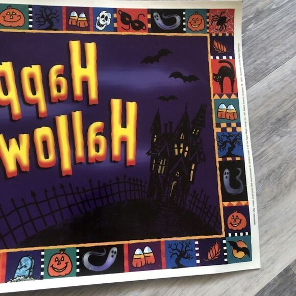 Static Cling Window Decorations NEW Reusable . Happy Halloween - Picture 5 of 7